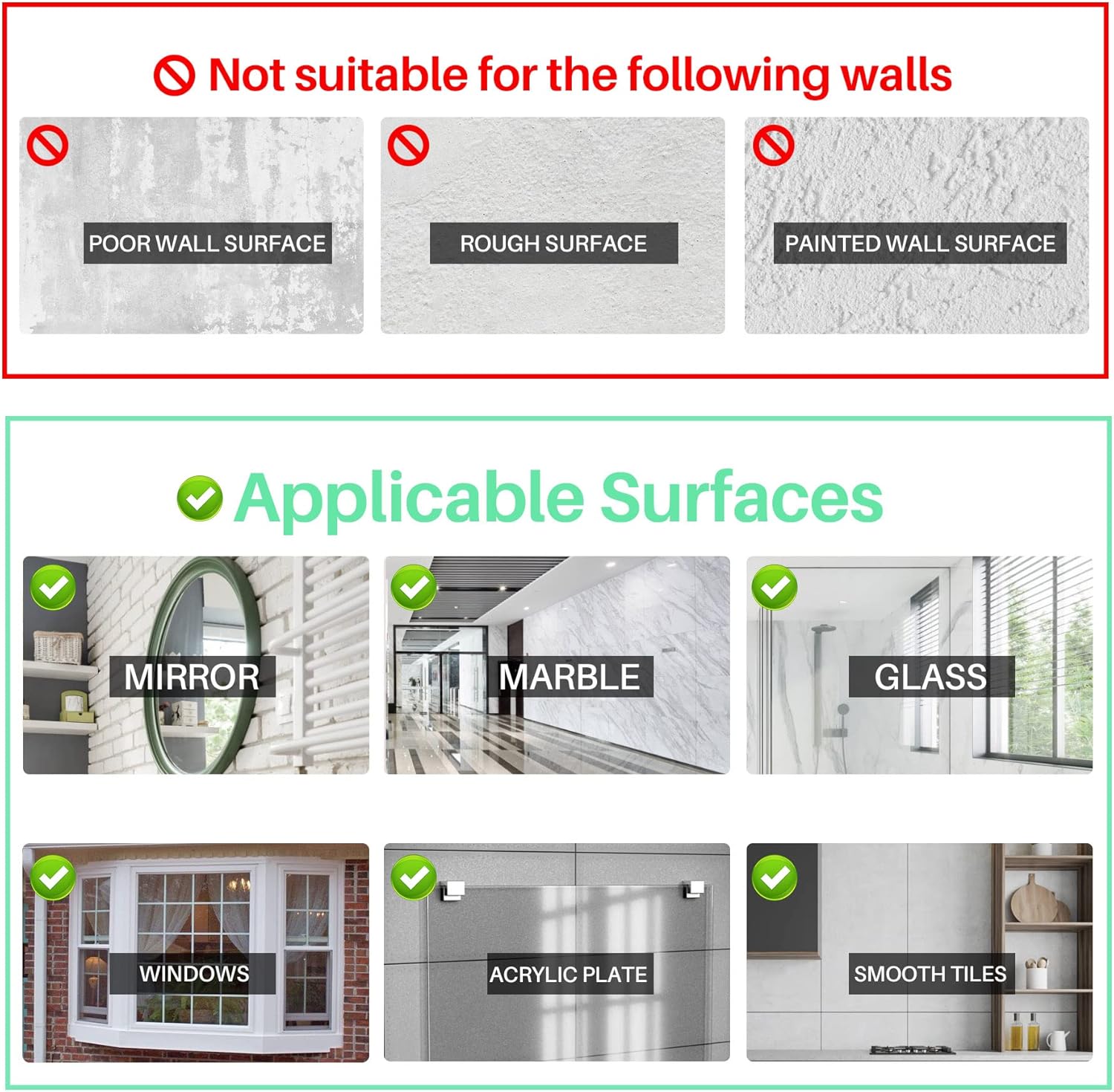 Antimbee 3 Pack Suction Cup Hooks. Clear Suction Cup Hanger. Removable Small Suction Cups for Shower. Bathroom. Glass. Door. Windows. Kitchen-Max Hanging up to 11 lbs on Smooth Surface - Image 6